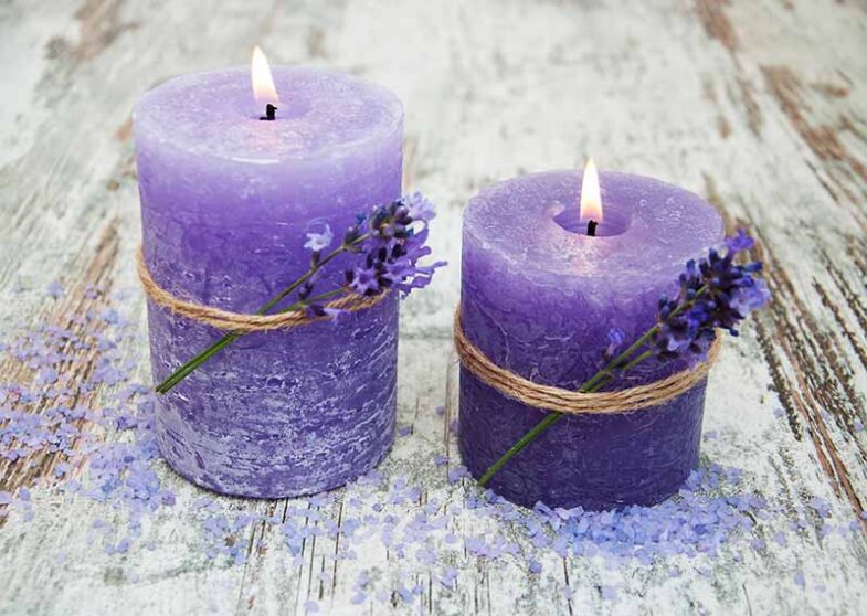 Benefits Of Lavender Candles 785x558